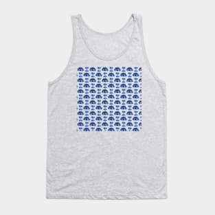 Glitter Blue Eye Tank Top